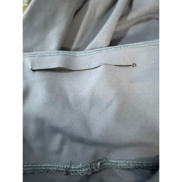 Lululemon Back In Movement Crop Everlux Gym Workout Leggings Blue 10 W6AHJS - Picture 8 of 9